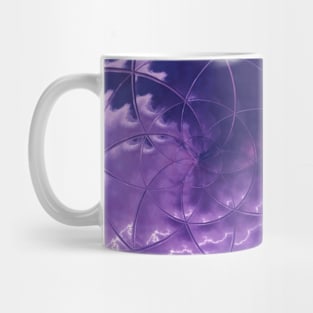 Purple Lotus Calming Pastel Mug